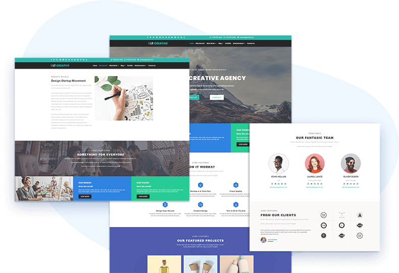 LT Creative - Free Joomla Design Studio template