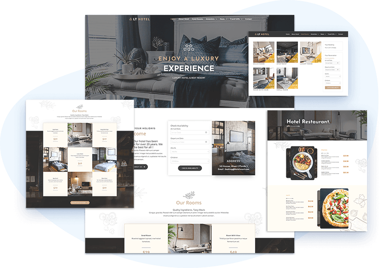 LT Hotel - Free Joomla Hotel template