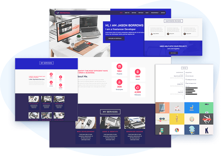 Lt-Personal-Free-Wordpress-Theme