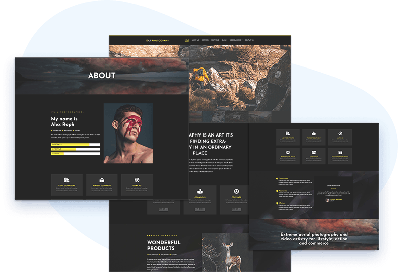 Lt-Photography-Free-Wordpress-Theme-Elementor