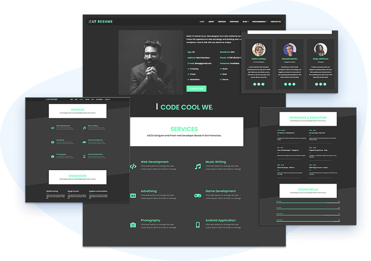 Lt-Resume-Free-Wordpress-Theme