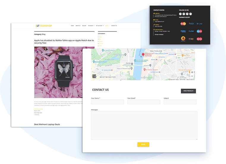 Lt-Techshop-Free-Wordpress-Theme-Contact