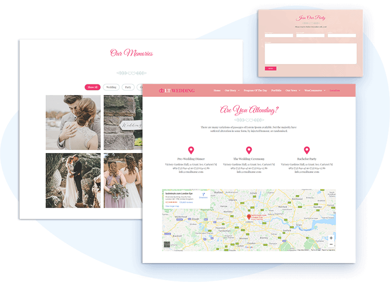 Lt-Wedding-Free-Wordpress-Theme-Contact