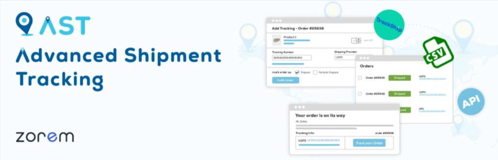 Advanced Shipment Tracking For Woocommerce