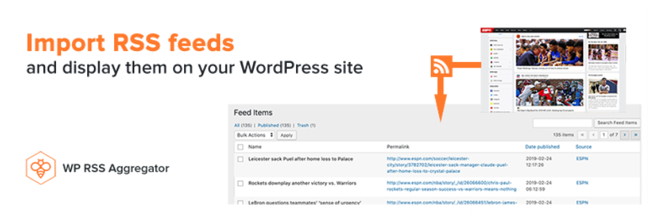 Wp Rss Aggregator