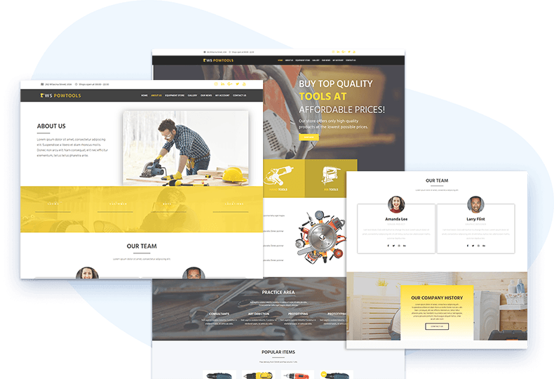 Ws-Powtool-Free-Wordpress-Theme-Elementor