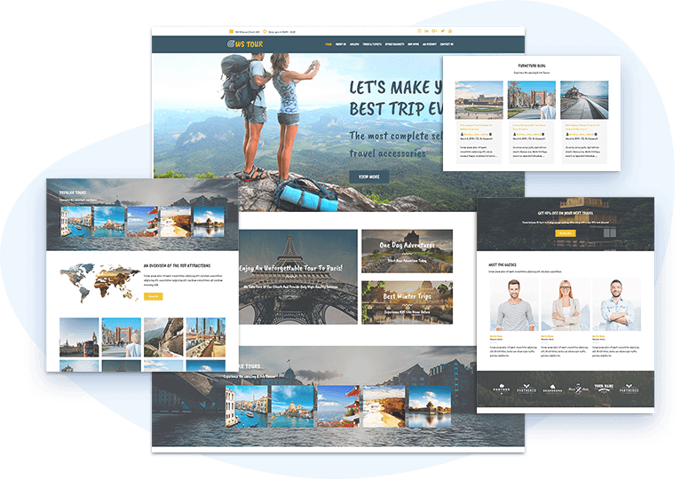 tour company wordpress theme