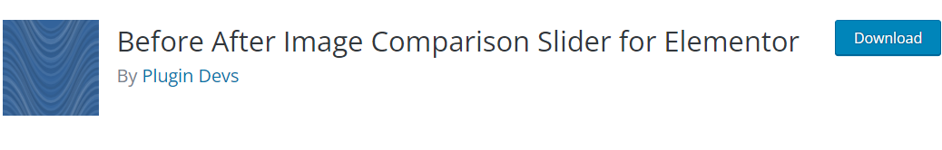 Before After Image Comparison Slider For Elementor