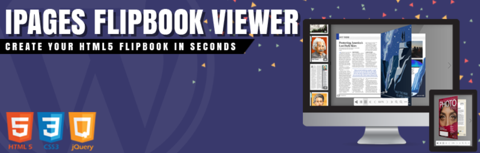 Ipages Flipbook For Wordpress
