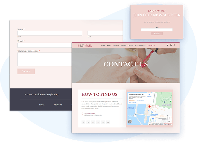 Lt-Nail-Free-Wordpress-Theme-Contact