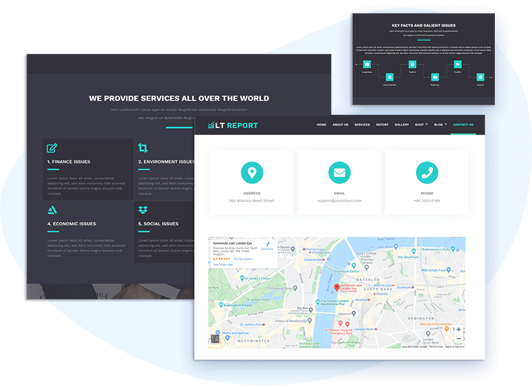 Lt-Report-Free-Wordpress-Theme-Contact