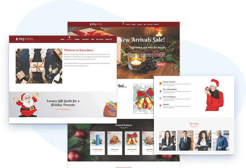 Tpg-Xmas-Free-Wordpress-Theme-Elementor