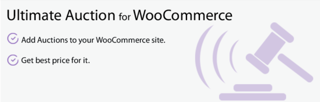 Ultimate Woocommerce Auction Plugin