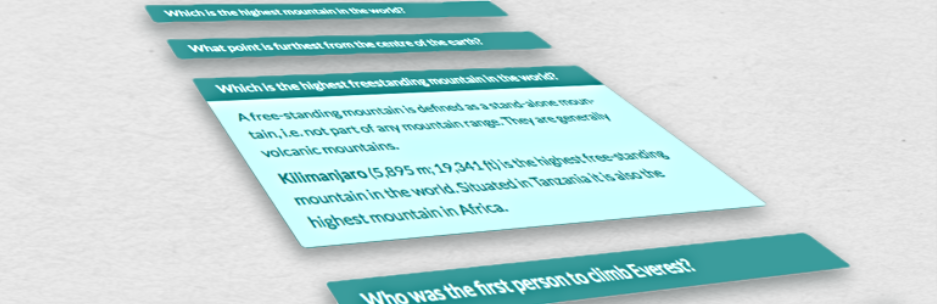 Faq Concertina - Wordpress Faq Plugins 