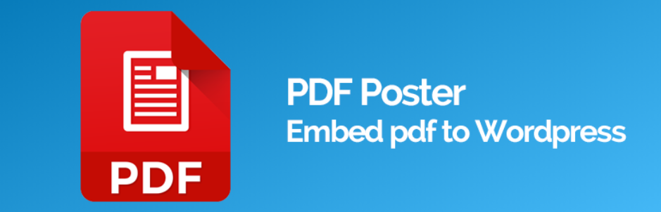 Pdf Poster - Wordpress Pdf Viewer Plugin