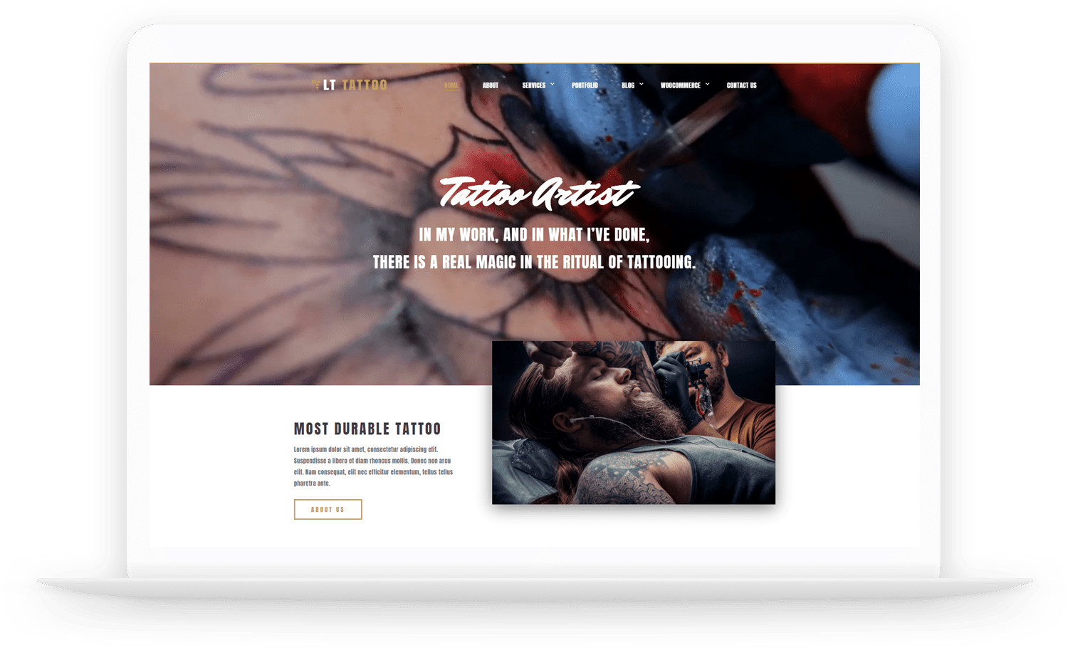 LT Tattoo – Free artist wordpress theme LT Tattoo – Free artist wordpress theme