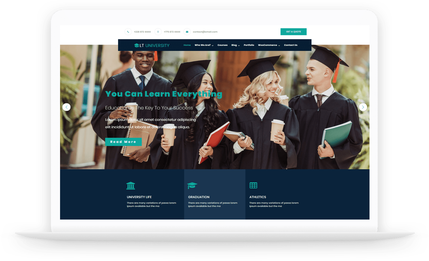  Free Joomla Templates For Educational Institute Printable Templates