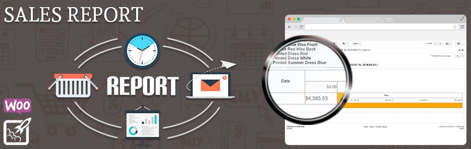 Sales Report For Woocommerce