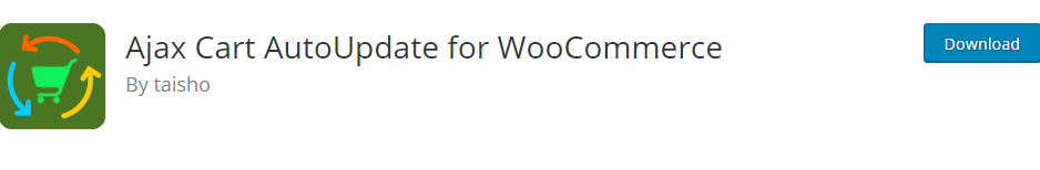 Ajax Cart Autoupdate For Woocommerce