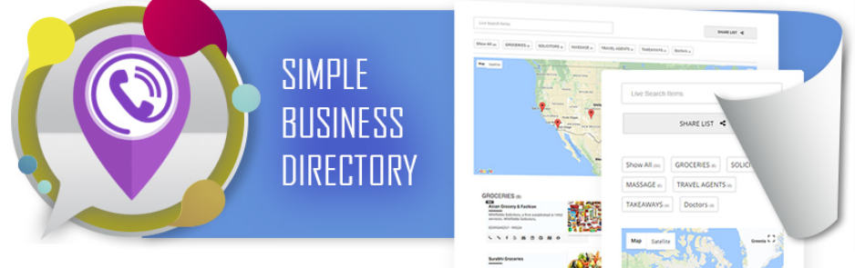 Simple Business Directory With Google Maps