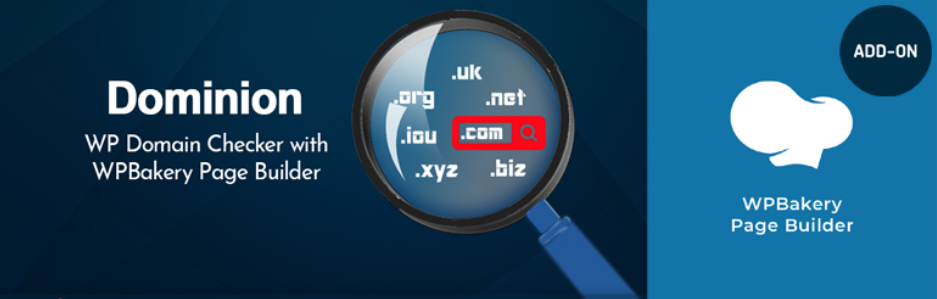 Dominion – Domain Checker Wpbakery Addon