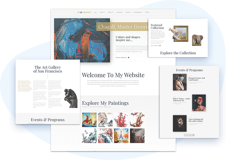 free wordpress artist themes