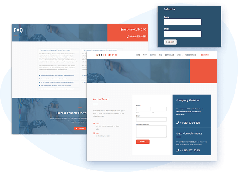 Lt-Electric-Free-Wordpress-Theme-Contact