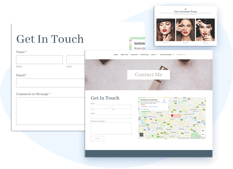 Lt-Makeup-Free-Wordpress-Theme-Contact