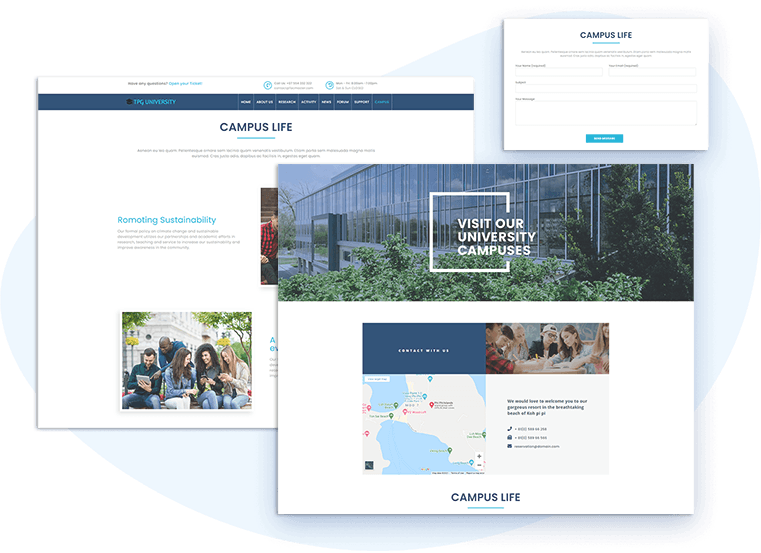 Tpg-University-Free-Wordpress-Theme-Contact