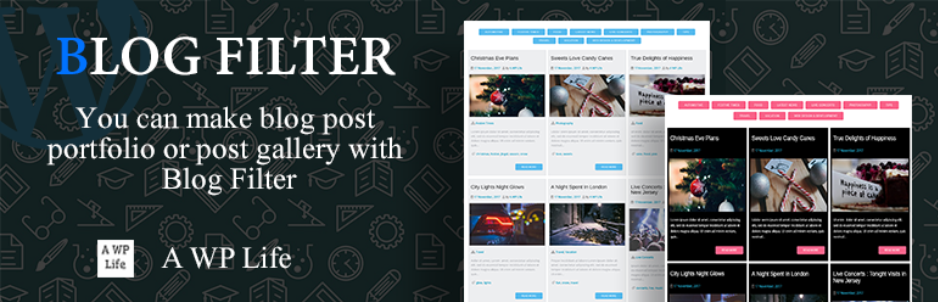 Blog Filter – Post Filters Post Portfolio Gallery