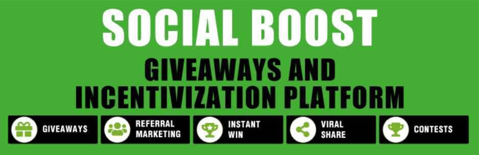 Social Boost: Giveaways and Contests