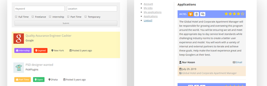 Job Board Manager - Wordpress Job Board Plugin