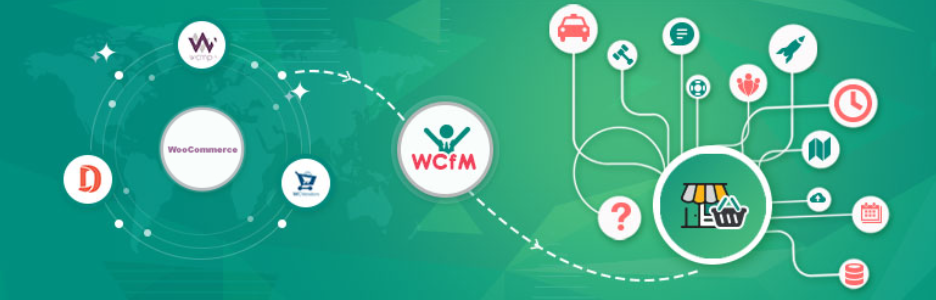 Wcfm – Frontend Manager For Woocommerce Along With Bookings Subscription Listings Compatible- Wordpress Marketplace Plugin
