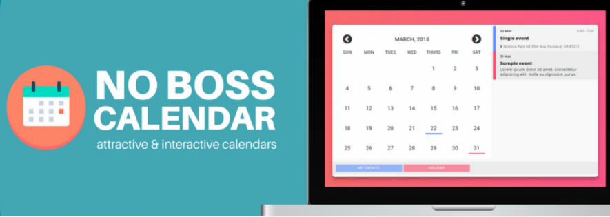No Boss Calendar