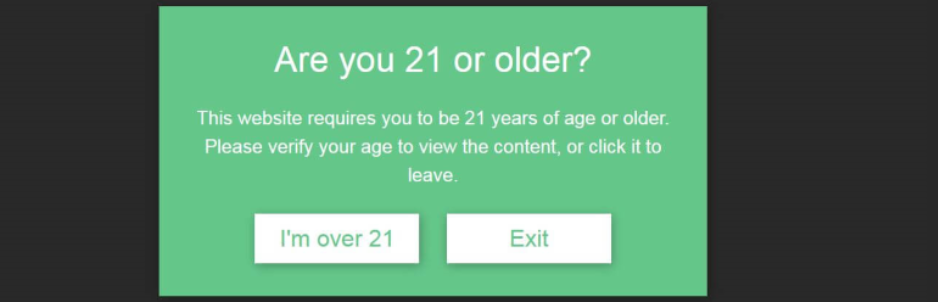 Wordpress Responsive Age Verification - Wordpress Age Verification Plugin