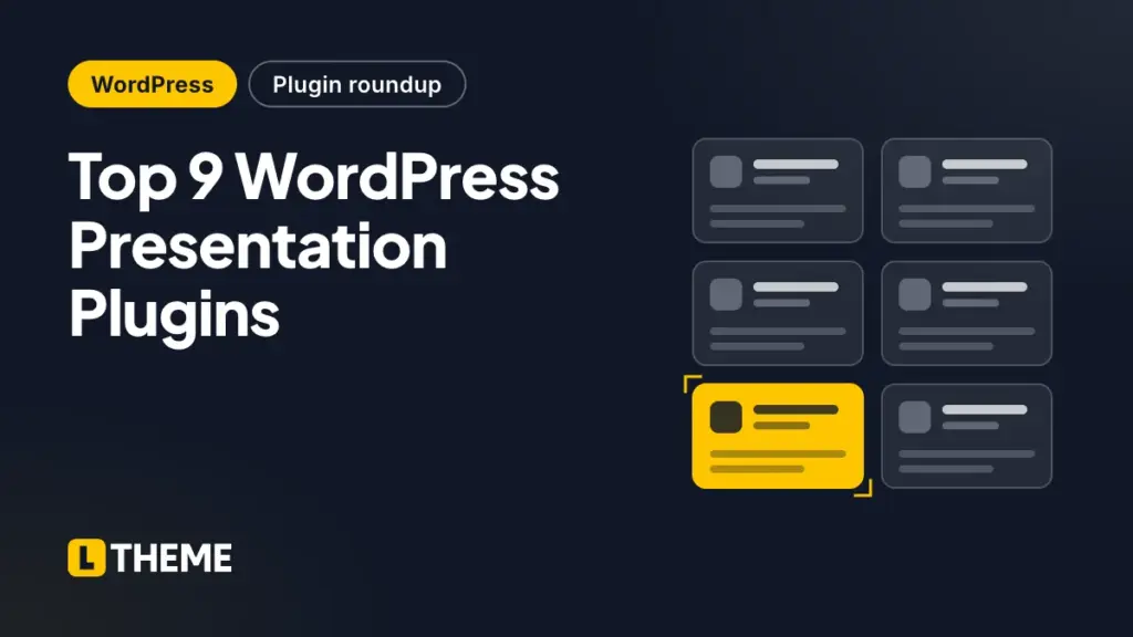 Top 9 WordPress Presentation Plugins