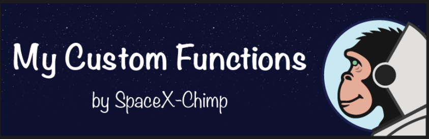 My Custom Functions