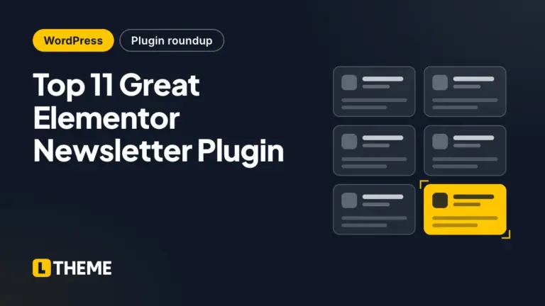 Top 11 Great Elementor Newsletter Plugin