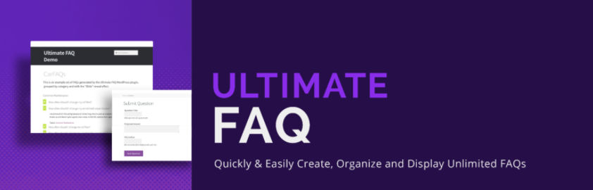 Ultimate Faq – Wordpress Q&Amp;A Plugin