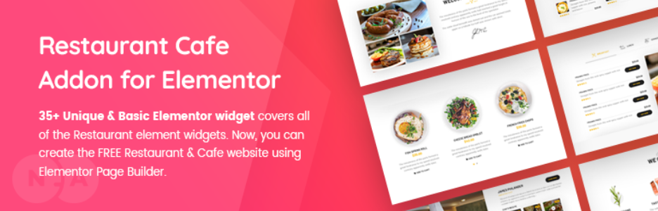 Restaurant &Amp; Cafe Addon For Elementor