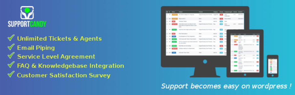 Supportcandy – Helpdesk &Amp; Support Ticket System