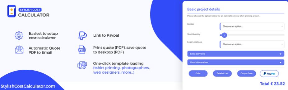 Stylish Cost Calculator