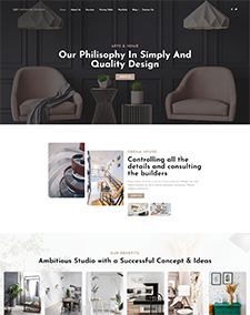 Indoor Design Joomla Template: GT Interior Design - LTHEME