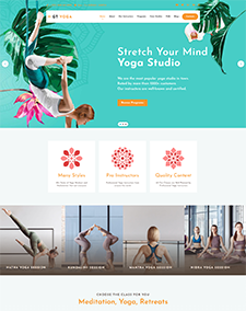 User-friendly Yoga Joomla Template: GT Yoga - LTHEME