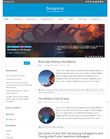 ZeroGravity home page