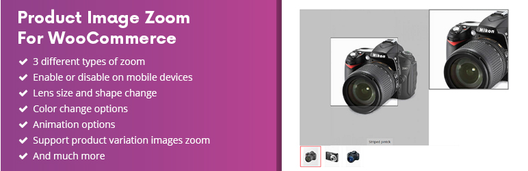 Easy Product Image Zoom For Woocommerce