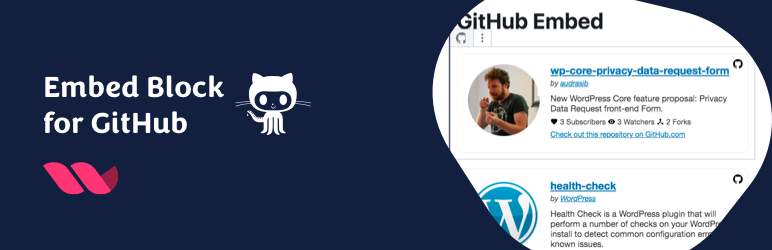 Embed Block For Github