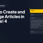 How to Create and Manage Articles in Joomla! 4