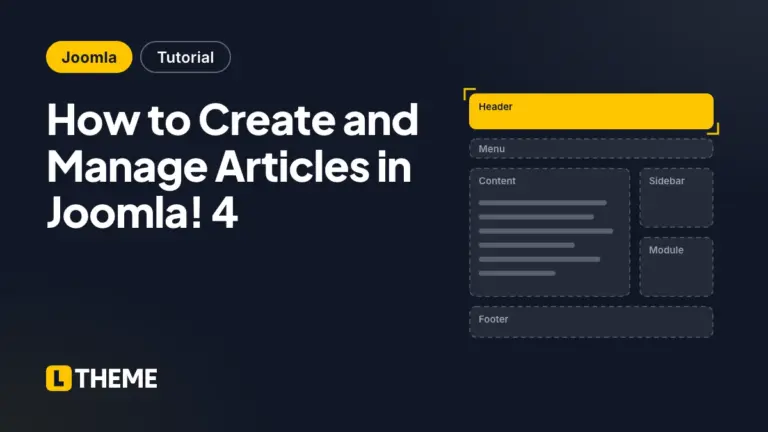 How to Create and Manage Articles in Joomla! 4