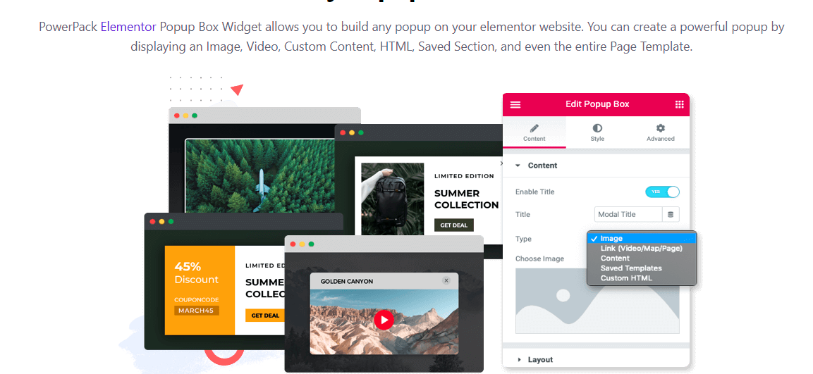 Popup Widget